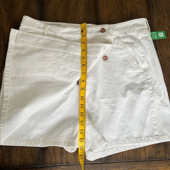 GAP White Denim Wrap Mini Skort – Size 31 – NWT - Picture 8 of 10